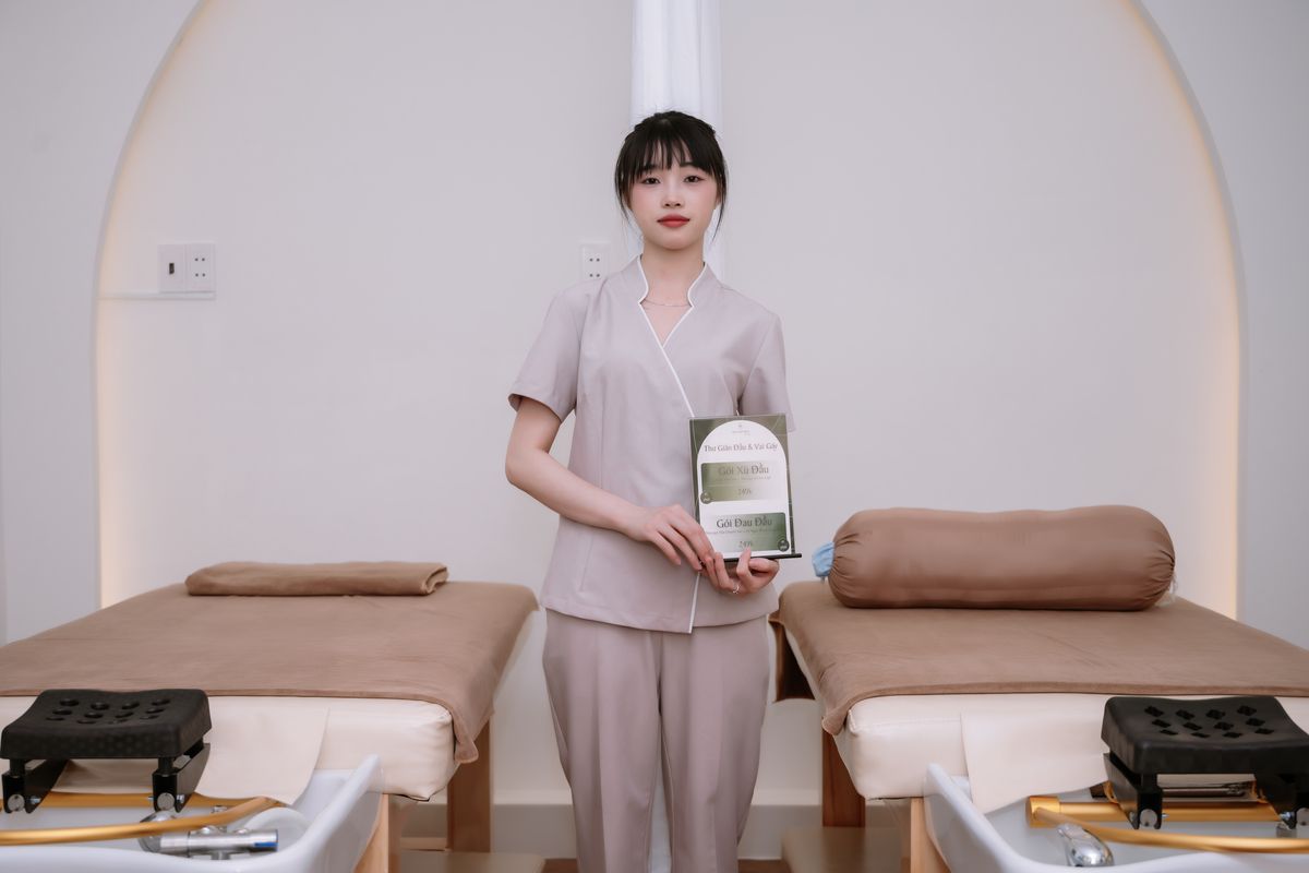Phòng gội đầu dưỡng sinh Spa Núp Hẻm