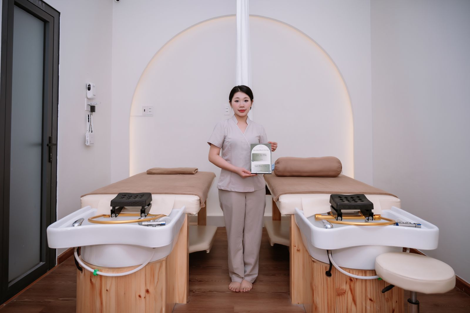 Phòng gội đầu dưỡng sinh Spa Núp Hẻm