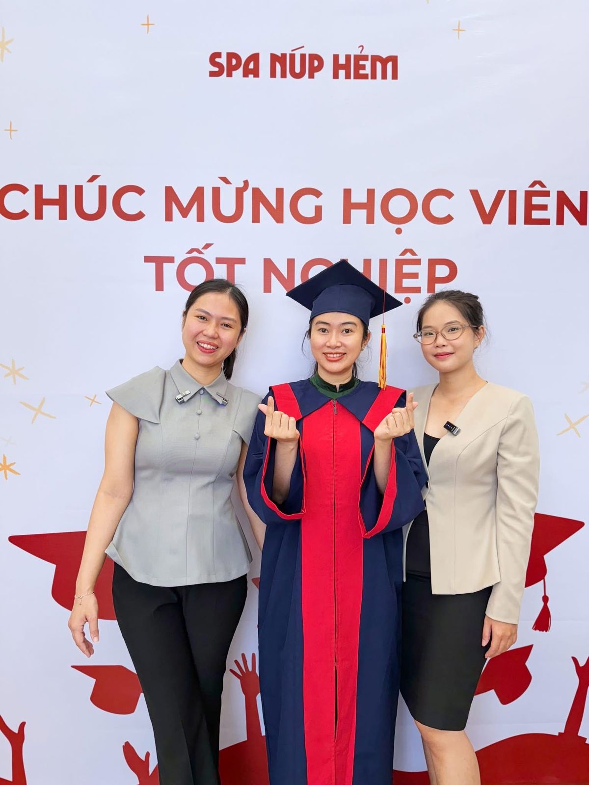 Lễ tốt nghiệp học viên Spa Núp Hẻm